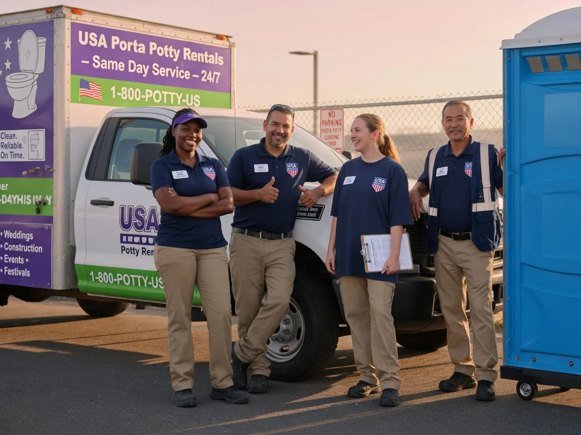 Porta Potty Rental company in Knapp, WI